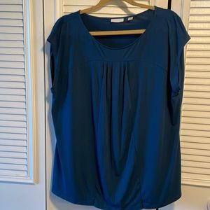 New York & Co Pretty Blue Blouse